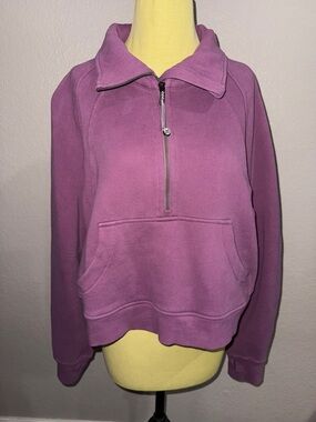 Lululemon Half-Zip Pullover Scuba Sweatshirt - L/XL